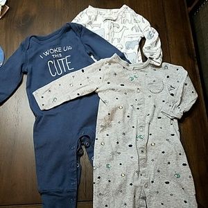 Baby boy's Carter's pajama bundle 6m